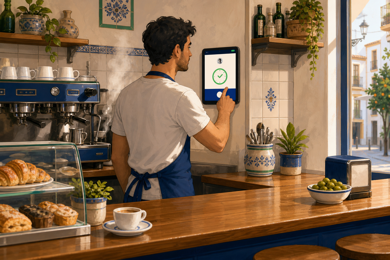 App de fichaje para hostelería: cómo usarla en bar, restaurante o cafetería sin complicaciones