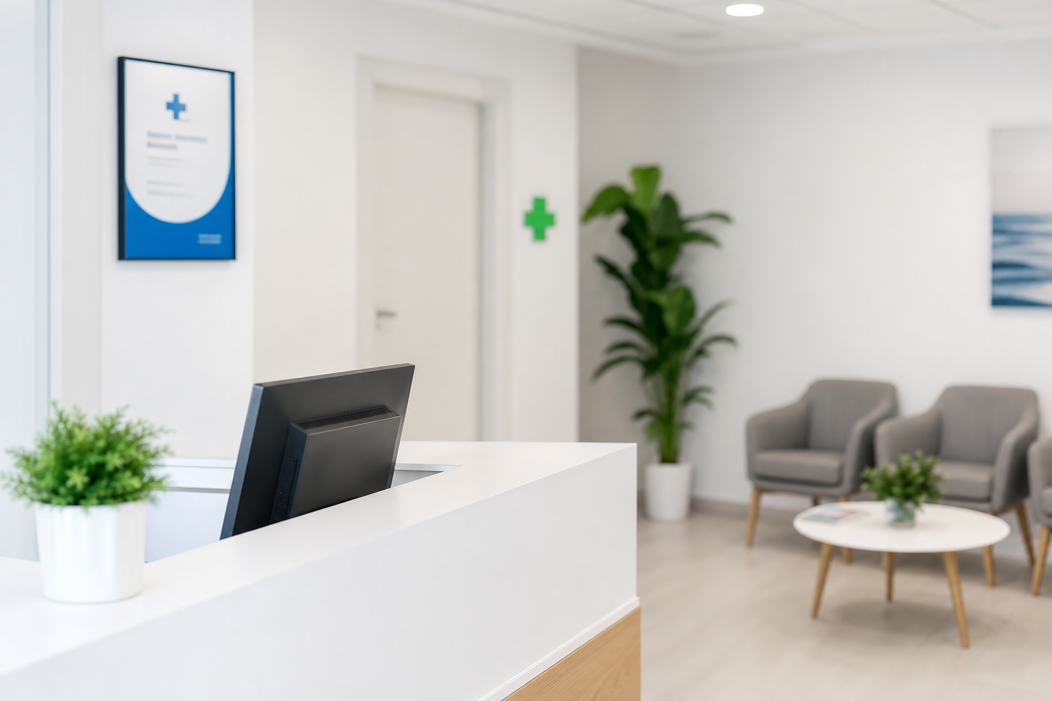 Horario Digital para Clínicas pequeñas (fisio, dental, podología)